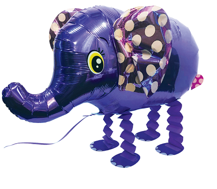 ELEFANTE CM 60 IN FOIL - WALKING